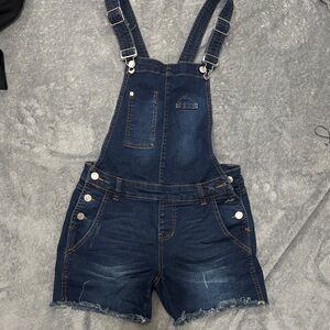 Indigo rein Denim Short Overalls size 1